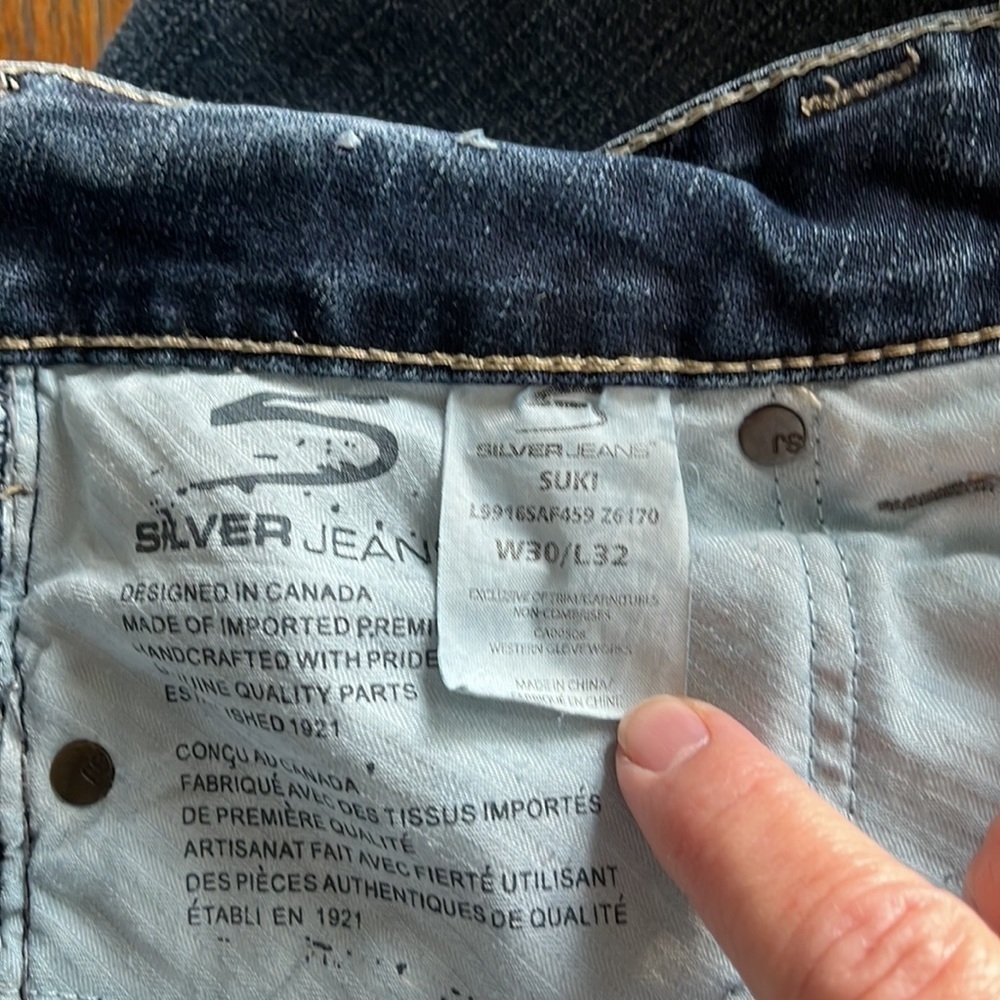 Silver Jeans Suki Boot Cut size W 30/L 32 - Picture 6 of 16